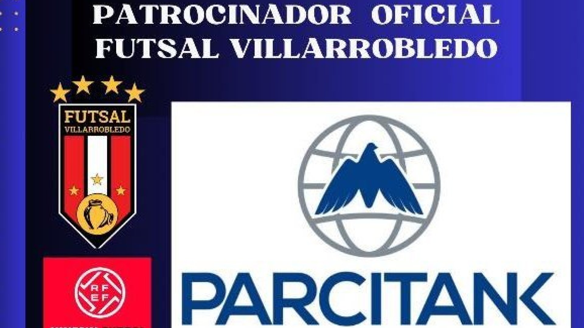 Parcitank, patrocinador oficial del Futsal Villarrobledo