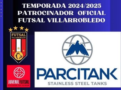 Parcitank, patrocinador oficial del Futsal Villarrobledo