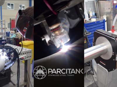 Procesos de biselado y soldadura orbital |PARCITANK, S.A.|