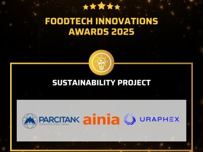 Parcitank, finalist in the Food 4 Future awards with Life Farmitank project